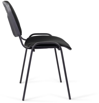 Стул STAFF "Iso Lite CF-008", кожзам черный (Z-11), 532564