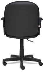 Кресло BAGGI кож/зам/ткань, черный/серый, 36-6/207