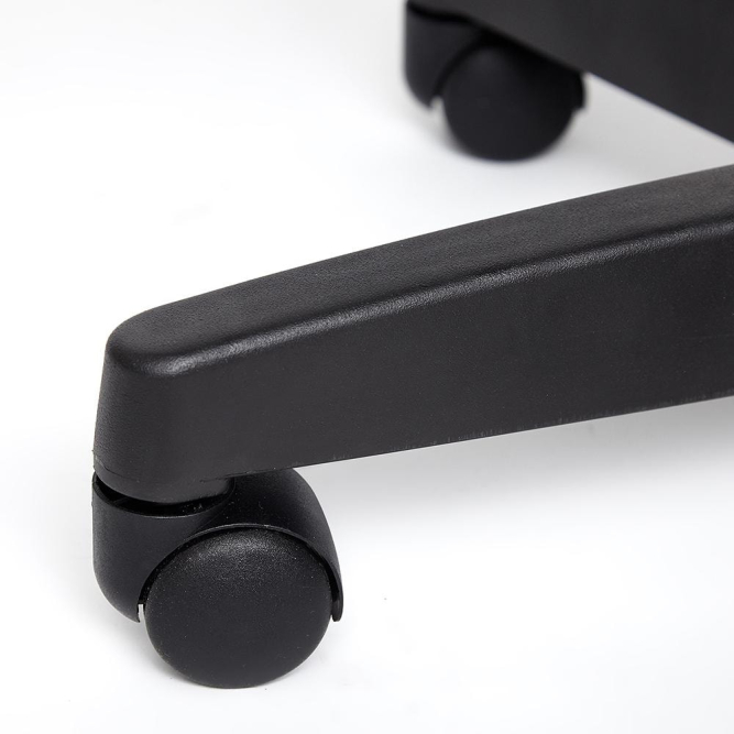 Кресло BAGGI кож/зам/ткань, черный/серый, 36-6/207