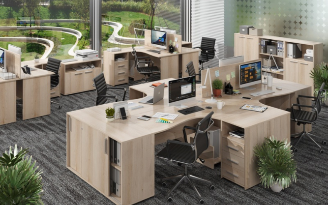 Комплект офисной мебели Канцлер №1