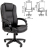 Кресло офисное Chairman CH 600 LT, экокожа, черное, 7158667