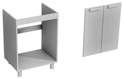 Нижний шкаф НМ 600(Мойка) Лаванда