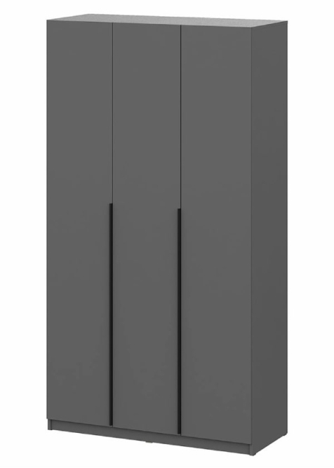 Шкаф 3-створчатый ШК 5 (1200) Графит