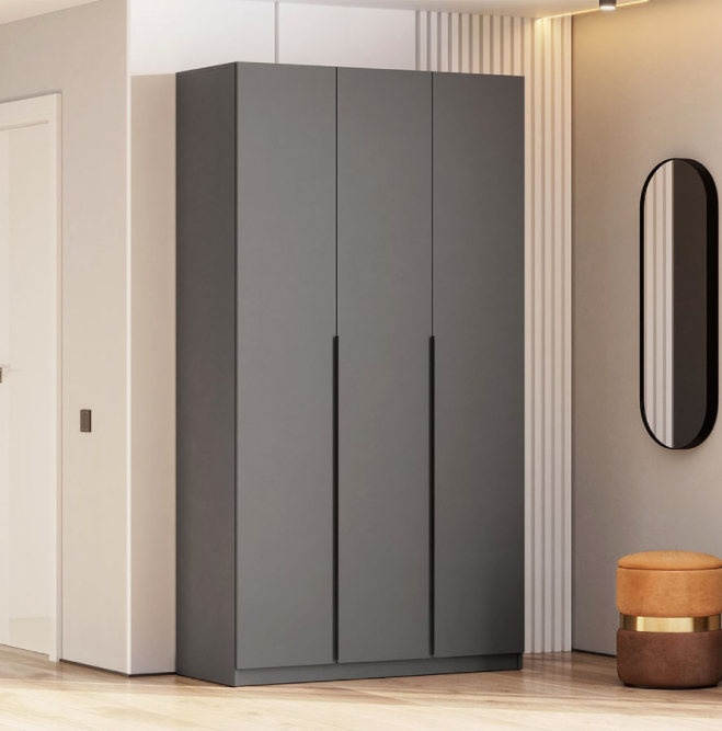 Шкаф 3-створчатый ШК 5 (1200) Графит