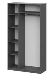 Шкаф 3-створчатый ШК 5 (1200) Графит