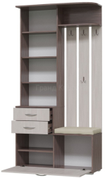 Шкаф с вешалкой Домино