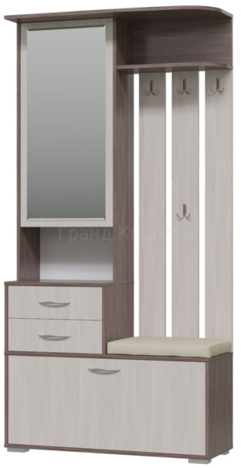 Шкаф с вешалкой Домино