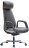 Кресло HAWASAN PREMIUM EX-820, синхромеханизм, слайдер, экокожа, графит/коричневое, 533238