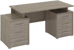 Стол с двумя тумбами СВ8 (СВ2+СВ7+СВ73*2)