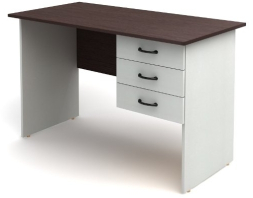 Стол 1-тумбовый с ящиками СК27 тумба справа