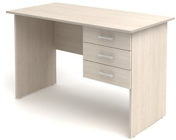 Стол 1-тумбовый с ящиками СК27 тумба справа