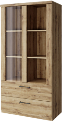 Шкаф с витриной 1V2S3N DOORSET
