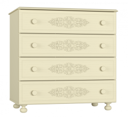 Комод Ассоль плюс АС-5 ваниль
