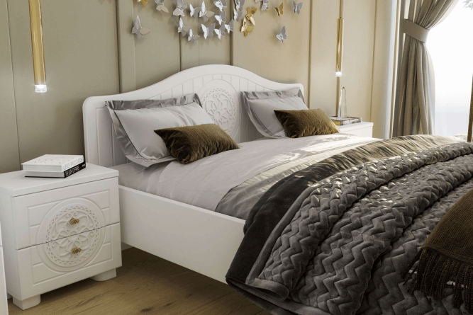 Гарнитур для спальни Монблан комплект 4