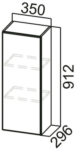 Шкаф навесной Ш350 Прованс