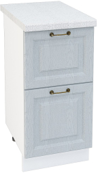 Шкаф нижний 2 ящика Кухня Ницца ШН2Я 400