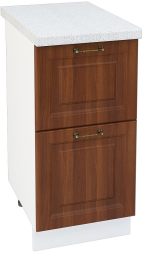 Шкаф нижний 2 ящика Кухня Ницца ШН2Я 400