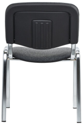 Стул STAFF "Iso Lite CF-008", хром, ткань серая (С-71), 532566