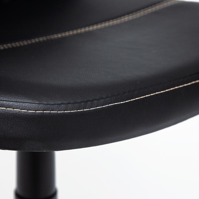 Кресло BAGGI кож/зам, черный, 36-6