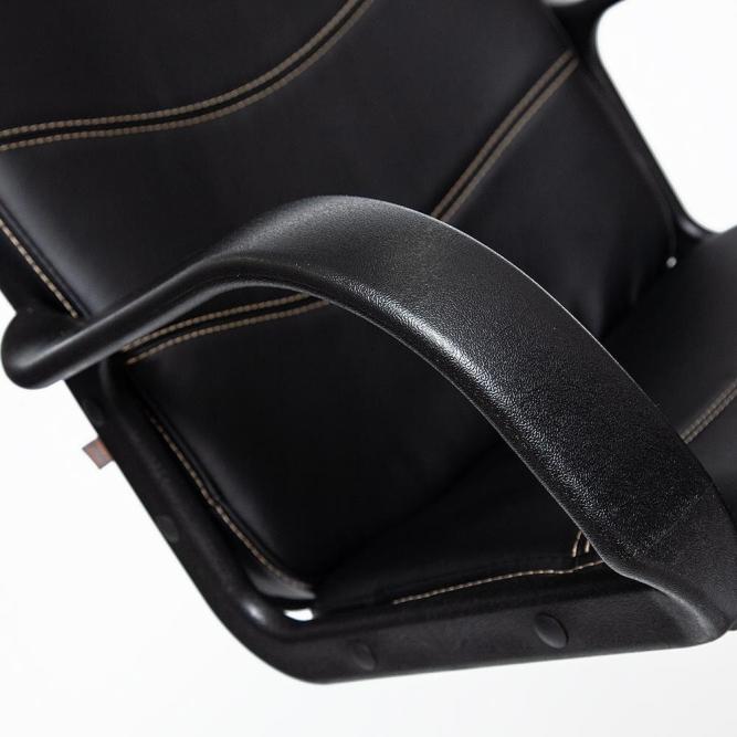 Кресло BAGGI кож/зам, черный, 36-6