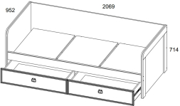 Диван-кровать 90-2 Магеллан