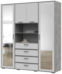 Шкаф с зеркалом ШК-02 Денвер (СМ)