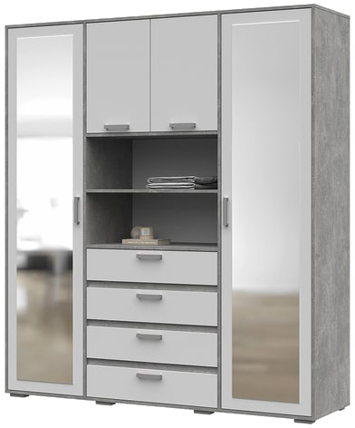 Шкаф с зеркалом ШК-02 Денвер (СМ)