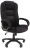 Кресло офисное Chairman CH 600, велюр, черное, 7158676