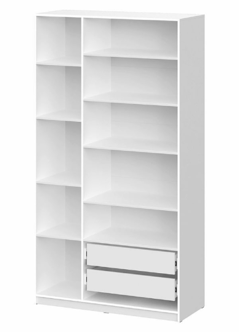 Шкаф 3-створчатый ШК 5 (1200) Белый текстурный