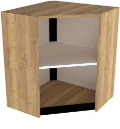 Шкаф Сити ШУ-60 навесной угловой (600*600*720)