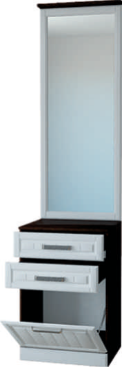 Тумба с зеркалом Венеция-1, секция-1