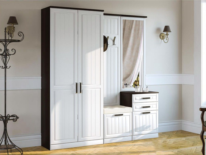 Тумба с зеркалом Венеция-1, секция-1