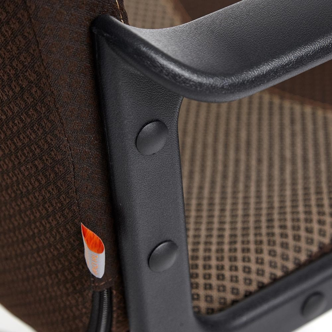 Кресло BAGGI ткань, коричневый/бежевый, 08/12