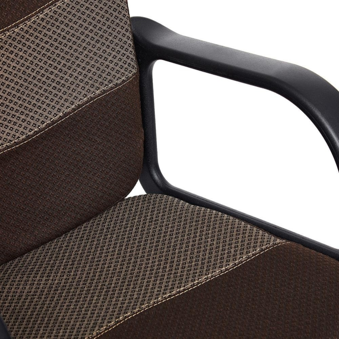 Кресло BAGGI ткань, коричневый/бежевый, 08/12