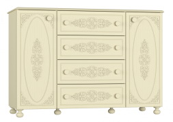 Комод Ассоль плюс АС-19 ваниль