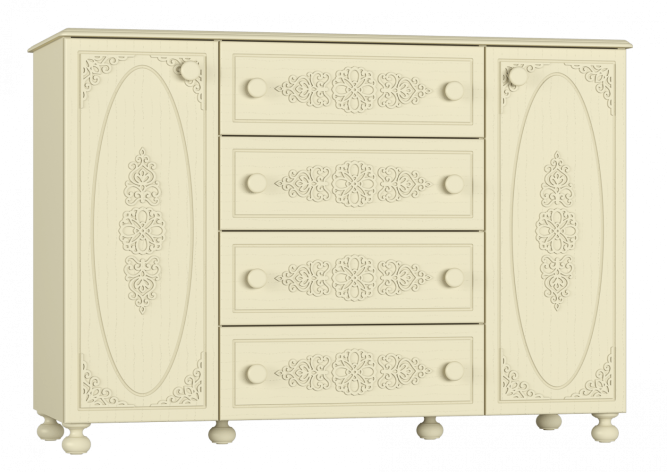 Комод Ассоль плюс АС-19 ваниль