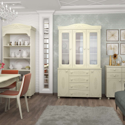 Комод Ассоль плюс АС-19 ваниль