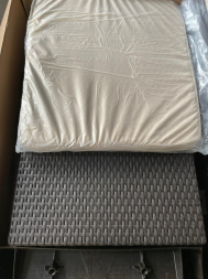 Диван садовый из ротанга Корфу Макс (Corfu love seat max) коричневый