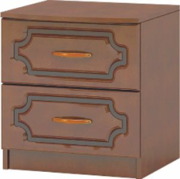 Тумба прикроватная "Лак" 2 ящика