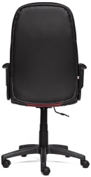 Кресло PARMA кож/зам, черный/бордо, 36-6/36-7