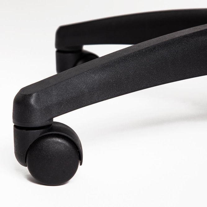 Кресло PARMA кож/зам, черный/бордо, 36-6/36-7