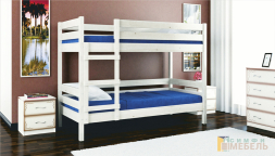 Кровать из массива двухъярусная Джуниор