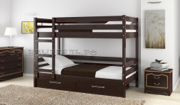 Кровать из массива двухъярусная Джуниор