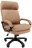 Кресло офисное Chairman СН 505, НАГРУЗКА до 150 кг, велюр, бежевое, 7127986