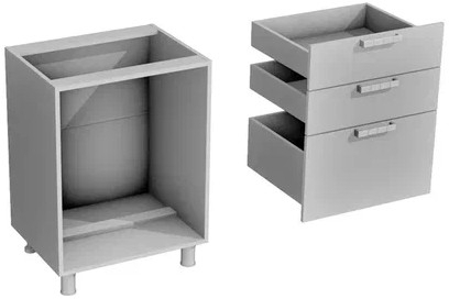 Нижний шкаф Н3Я-600 Лотос