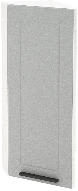 Шкаф верхний торцевой с 1 ств. ШВТ 300 Глетчер