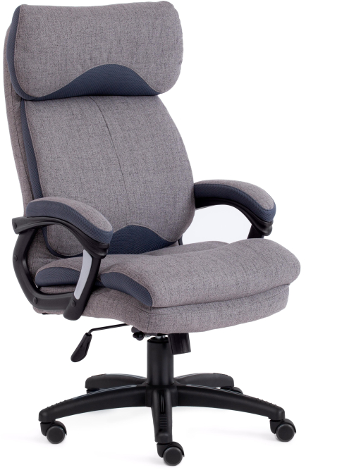 Кресло DUKE ткань, серый/серый, фостер 19/TW 12