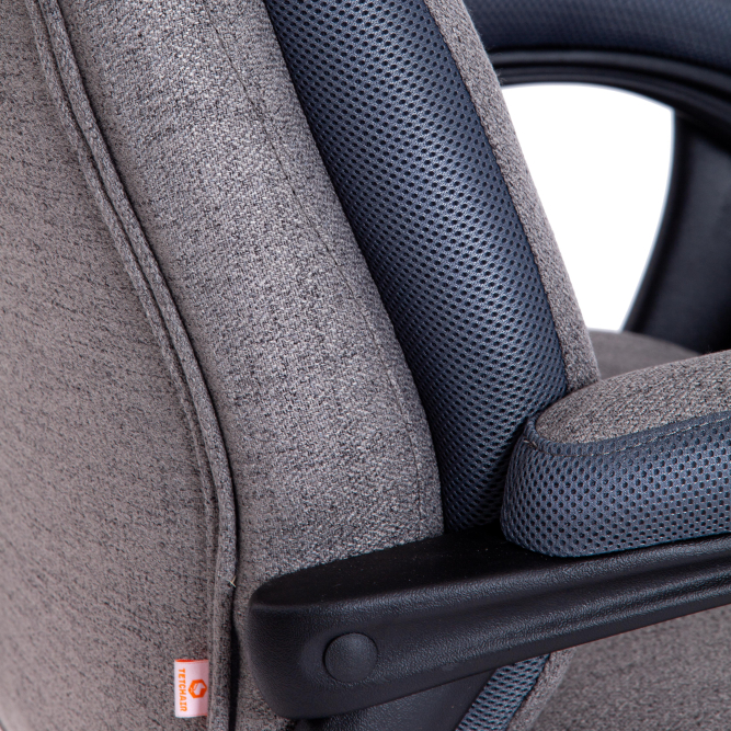 Кресло DUKE ткань, серый/серый, фостер 19/TW 12