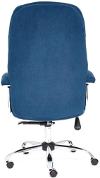 Кресло SOFTY LUX флок , синий, 32