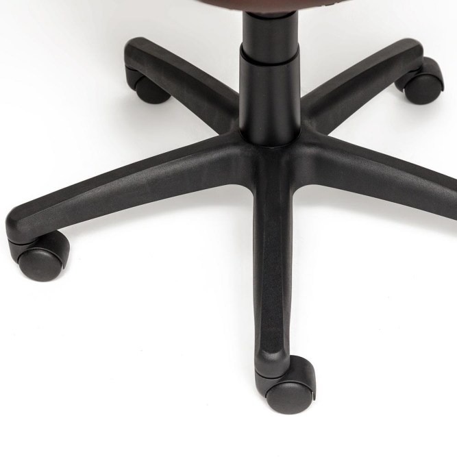 Кресло DEVON кож/зам, коричневый/коричневый перфорированный, 36-36/36-36/06